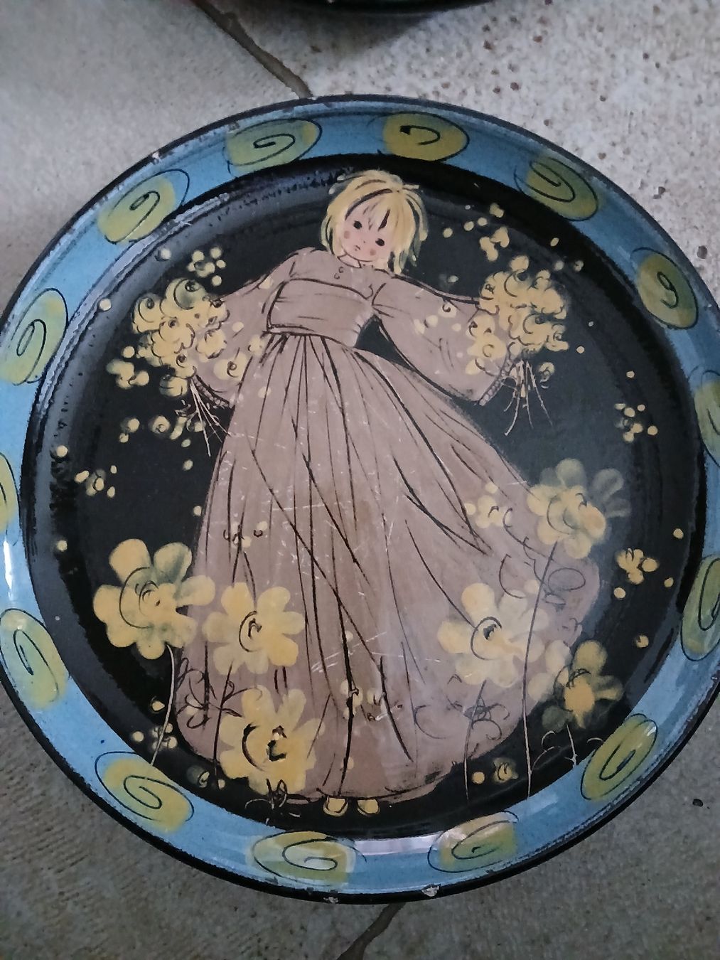 Piatti: 4 assiettes anciennes Rheinfelden – Usato da Corcelles-Payerne venduto da evalyne 4
