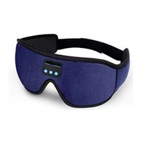 Masque de Sommeil 3D Bluetooth 5.0 – Écouteurs Intégrés 