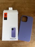 Spigen Silicone Fit Hülle für iPhone 6.7 Zoll violett 13 max