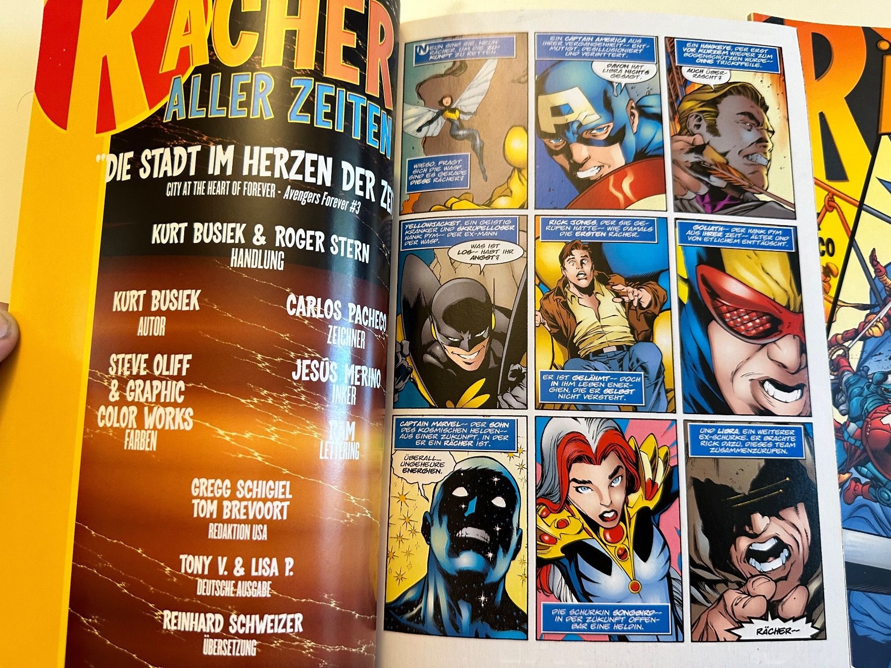 Comics: 2er Set - RÄCHER ALLER ZEITEN 2 + 6 - MARVEL MILLENNIUM – Gebraucht aus Münsingen von Ganjam 4