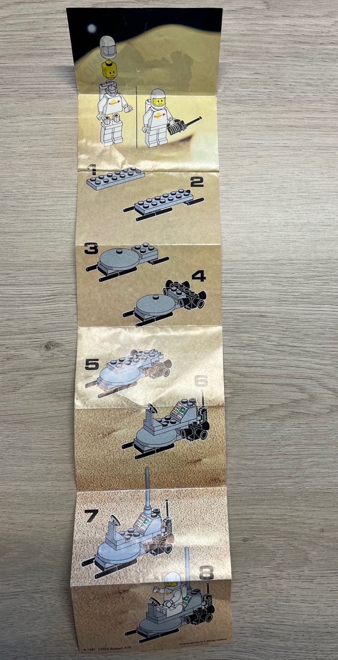 Lego Kit di costruzioni: Légo 6801 "Space Scooter" VINTAGE complet + Manuel – Usato da Courgenay venduto da Kolfree 5