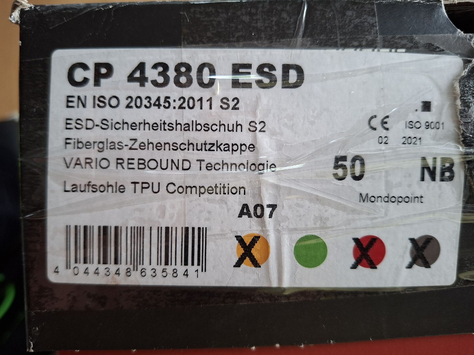 Scarpe da uomo: STEITZ Secura CP 4380 E50 Sicherheitshalbschuh – Nuovo e nell'imballaggio originale da Oberhasli venduto da Cortina 4