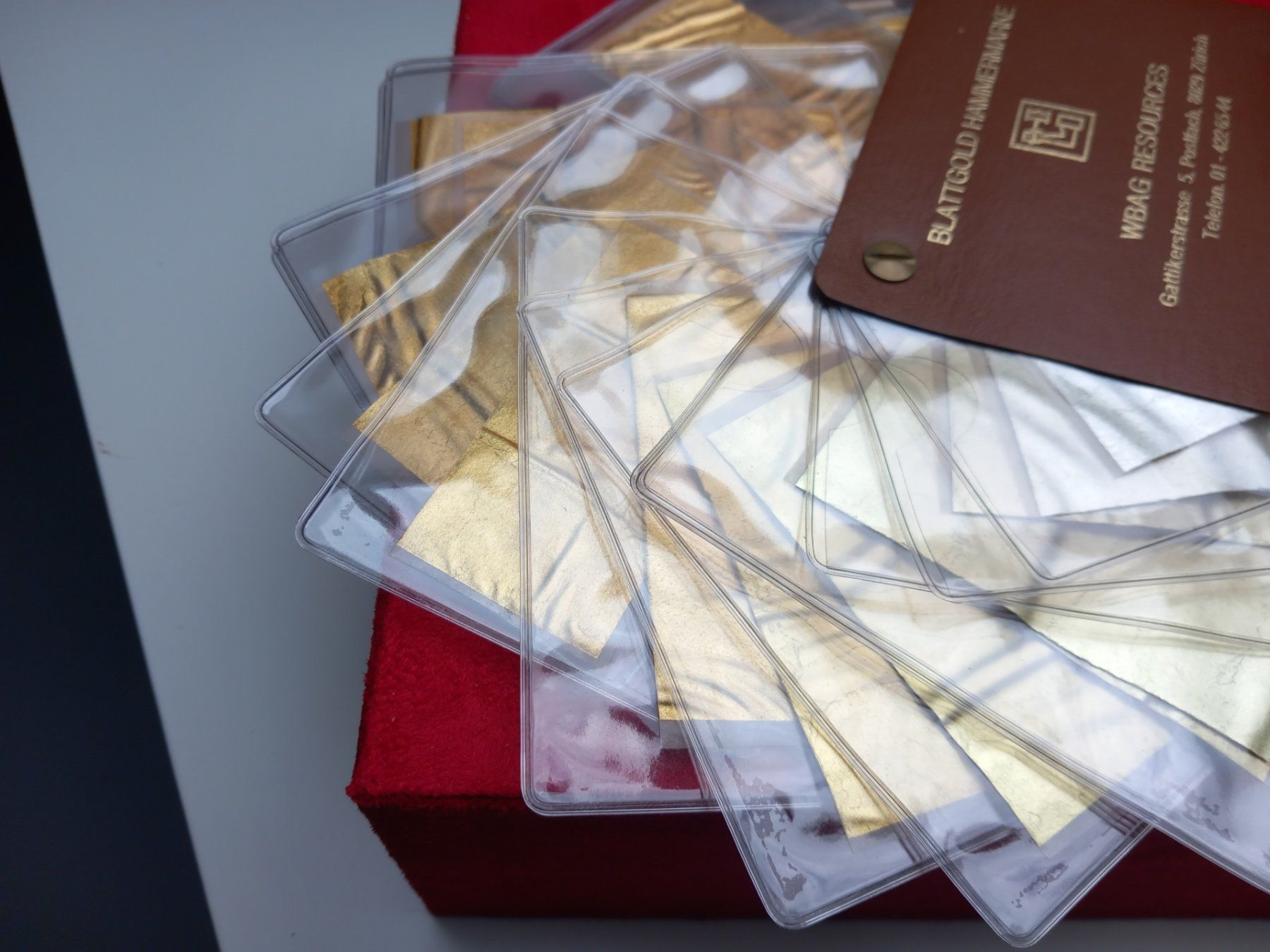 Metalli preziosi: Blattgold für Restaurator – Nuovo (secondo la descrizione) da Huttwil venduto da suiprerrib 2