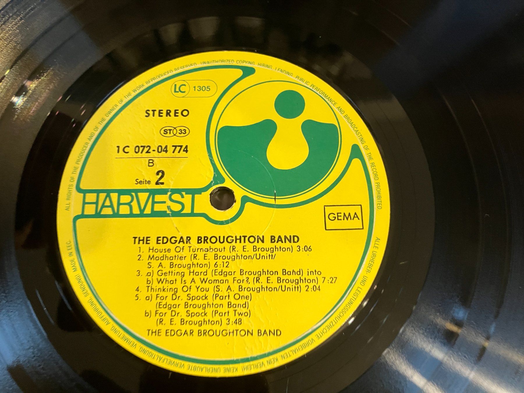 Dischi in vinile: Edgar Broughton Band – Usato da Aarwangen venduto da Jukebox3 7