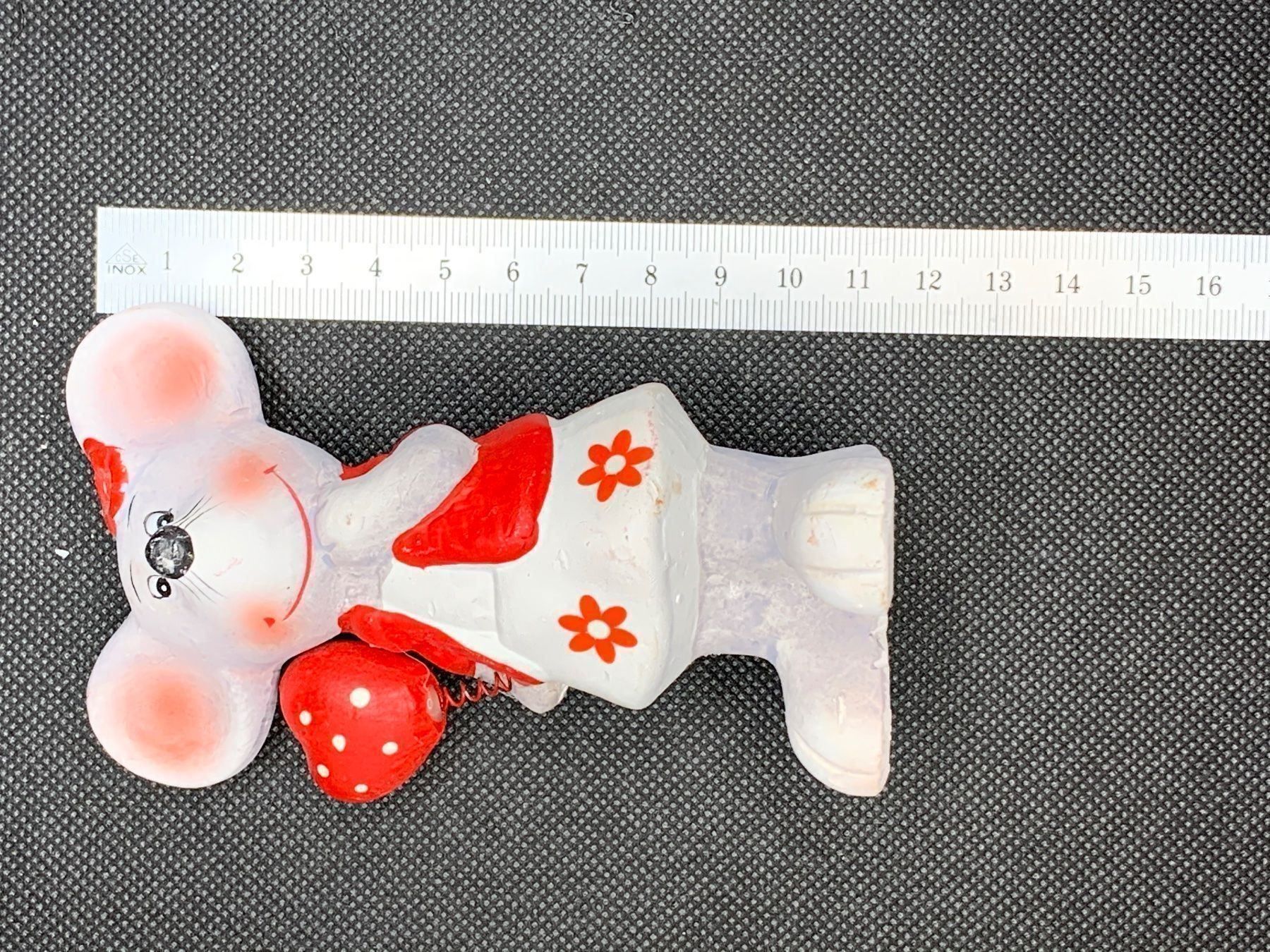 Statuette: Maus Figur mit Herz – Usato da Eschlikon TG venduto da 1.- 6