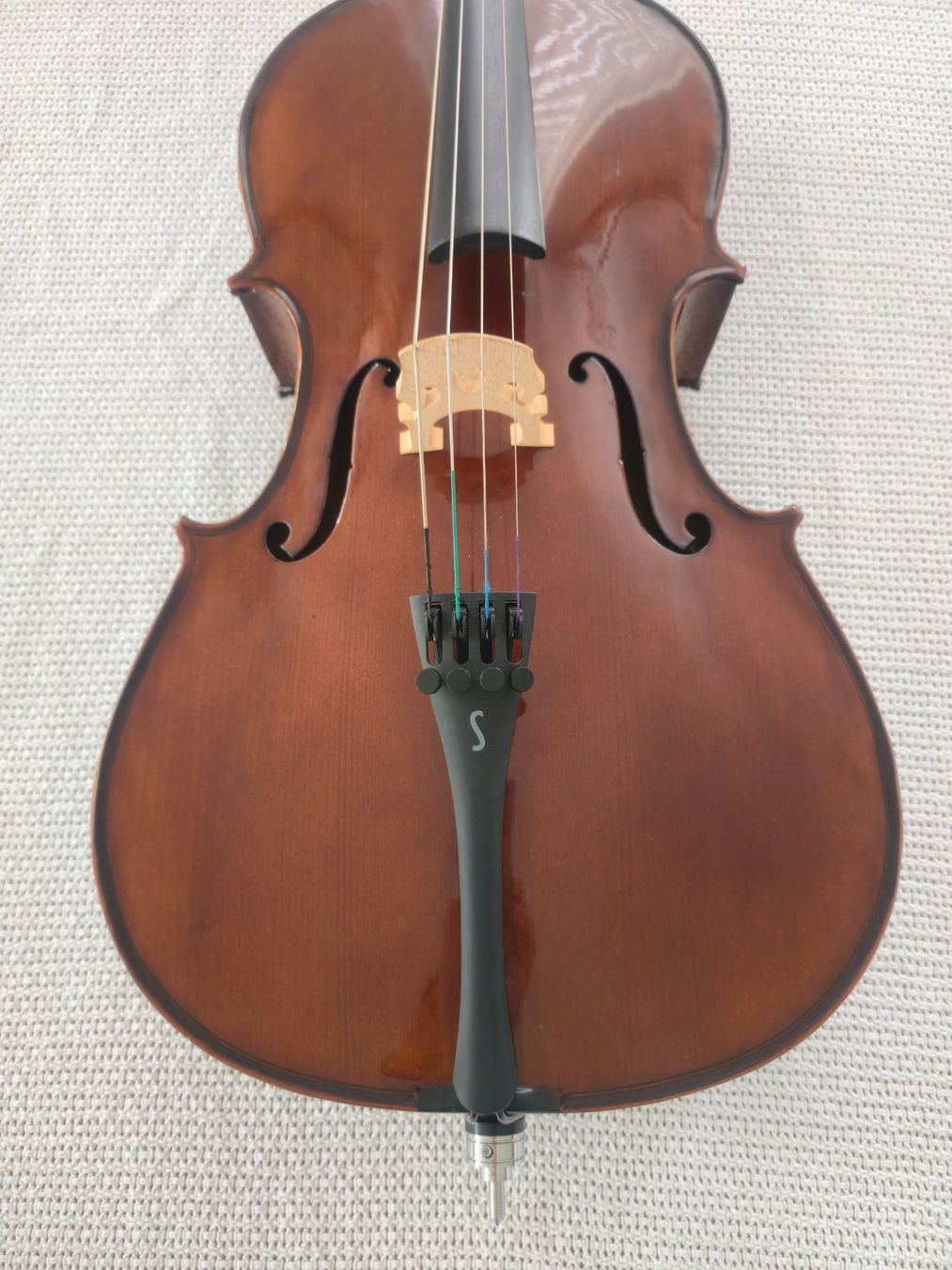 Musikinstrumente: Stentor Cello 1/4 mit Bogen & Tasche – Gebraucht aus Weinfelden von fab_99ml 6