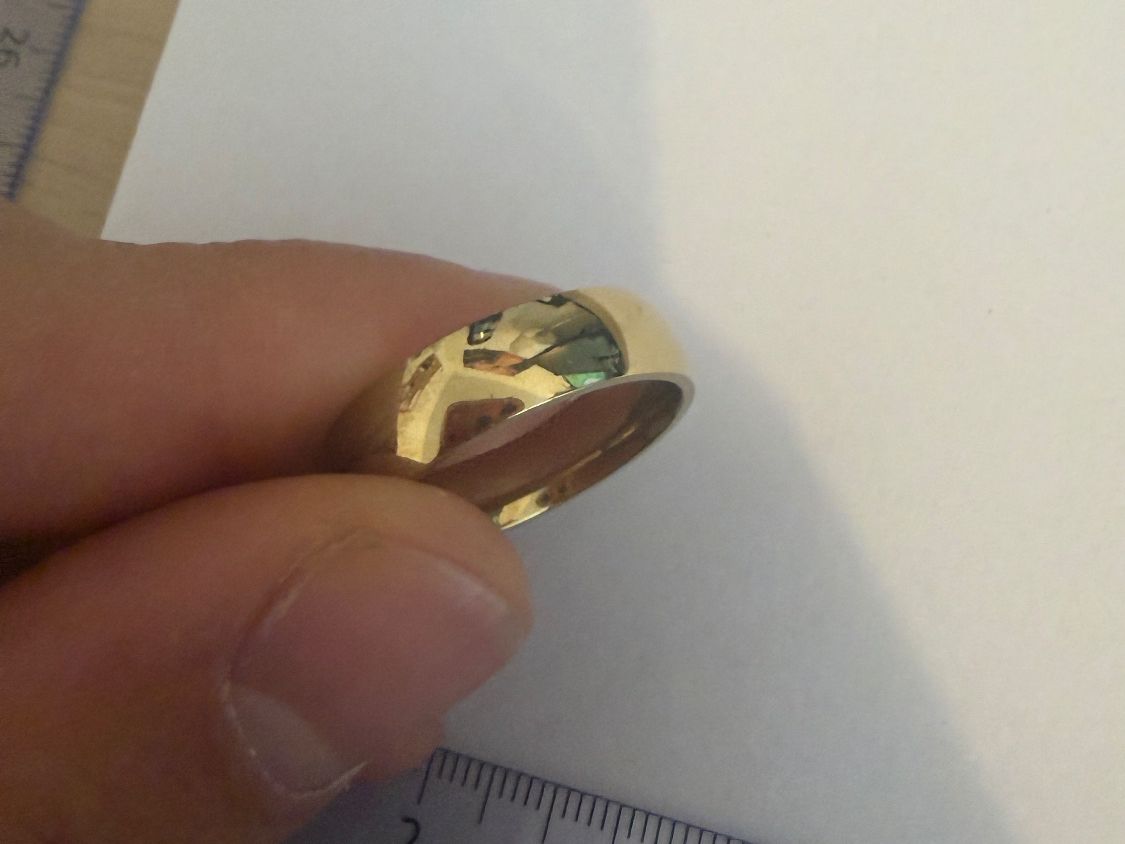 Anelli: Goldiger Ring Schmuck – Usato da Zürich venduto da fresh0001 1