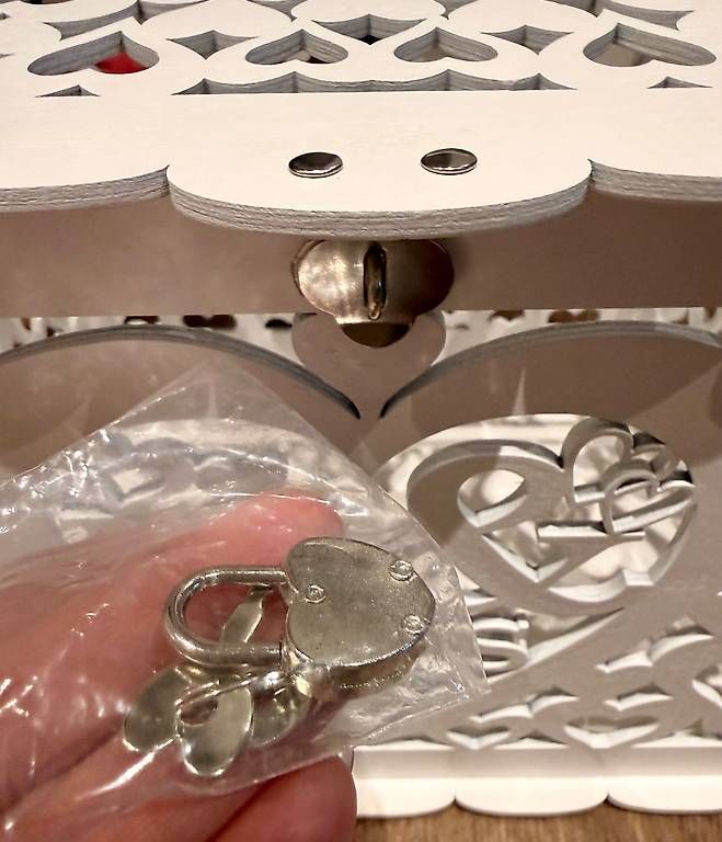 Tutte le decorazioni: Hochzeitskartenbox mit Schloss neu – Nuovo (secondo la descrizione) da Fällanden venduto da Pilli91 2
