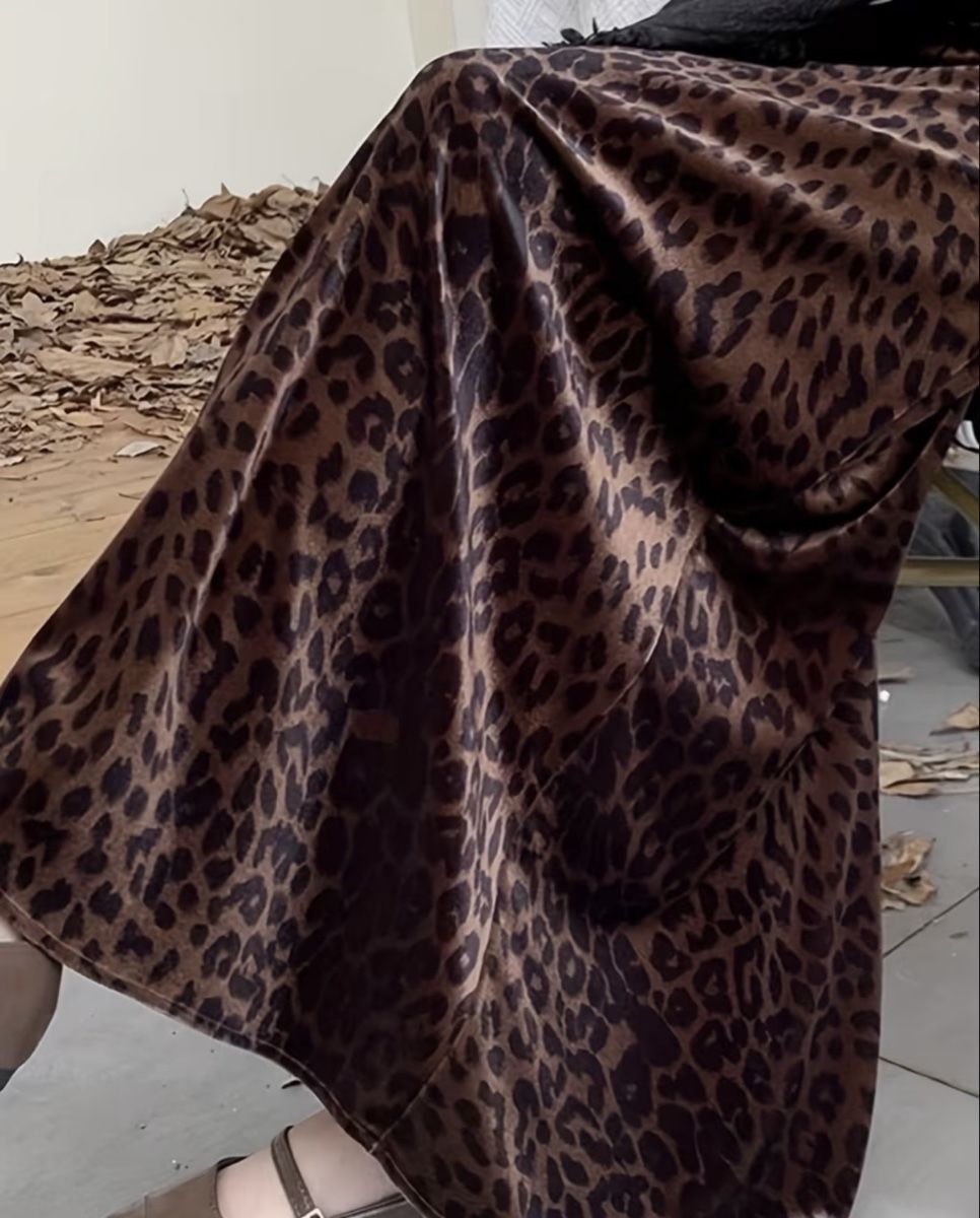 Röcke: Chic Gonna lunga Leopardato velluto-tg L – Neu und originalverpackt aus Gordevio von LanaZimm 2