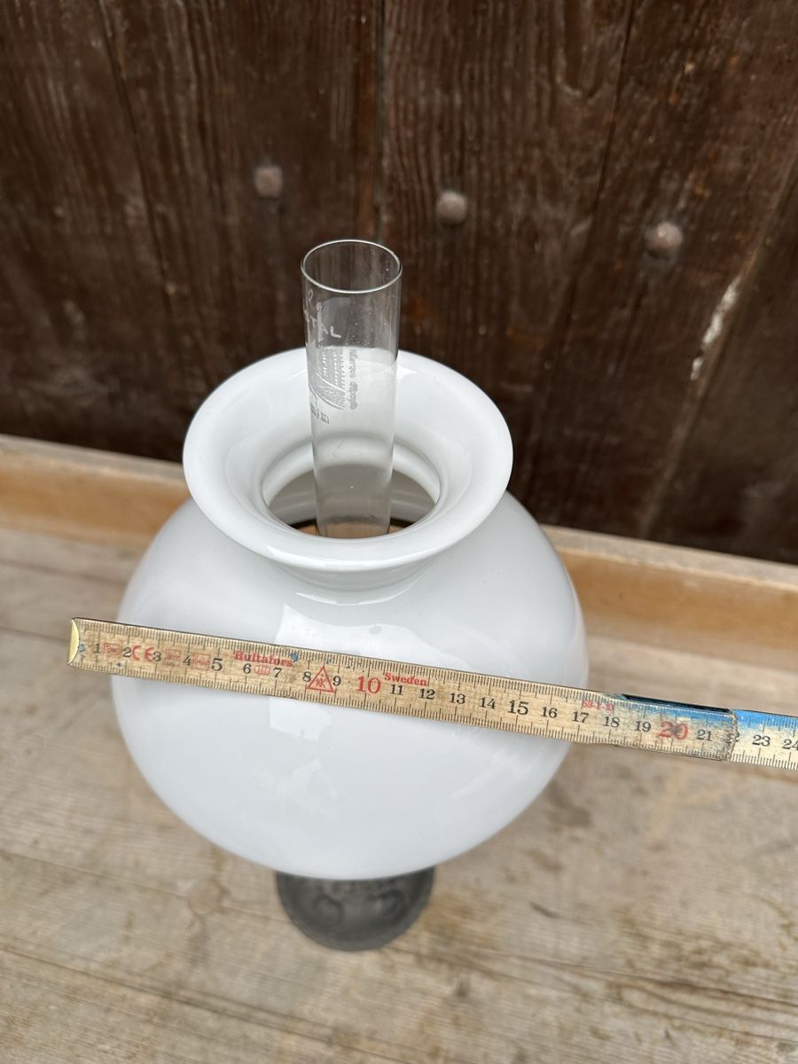 Lampade: Antike Jugendstil Petroleumlampe – Usato da Villmergen venduto da Bezdupe 9