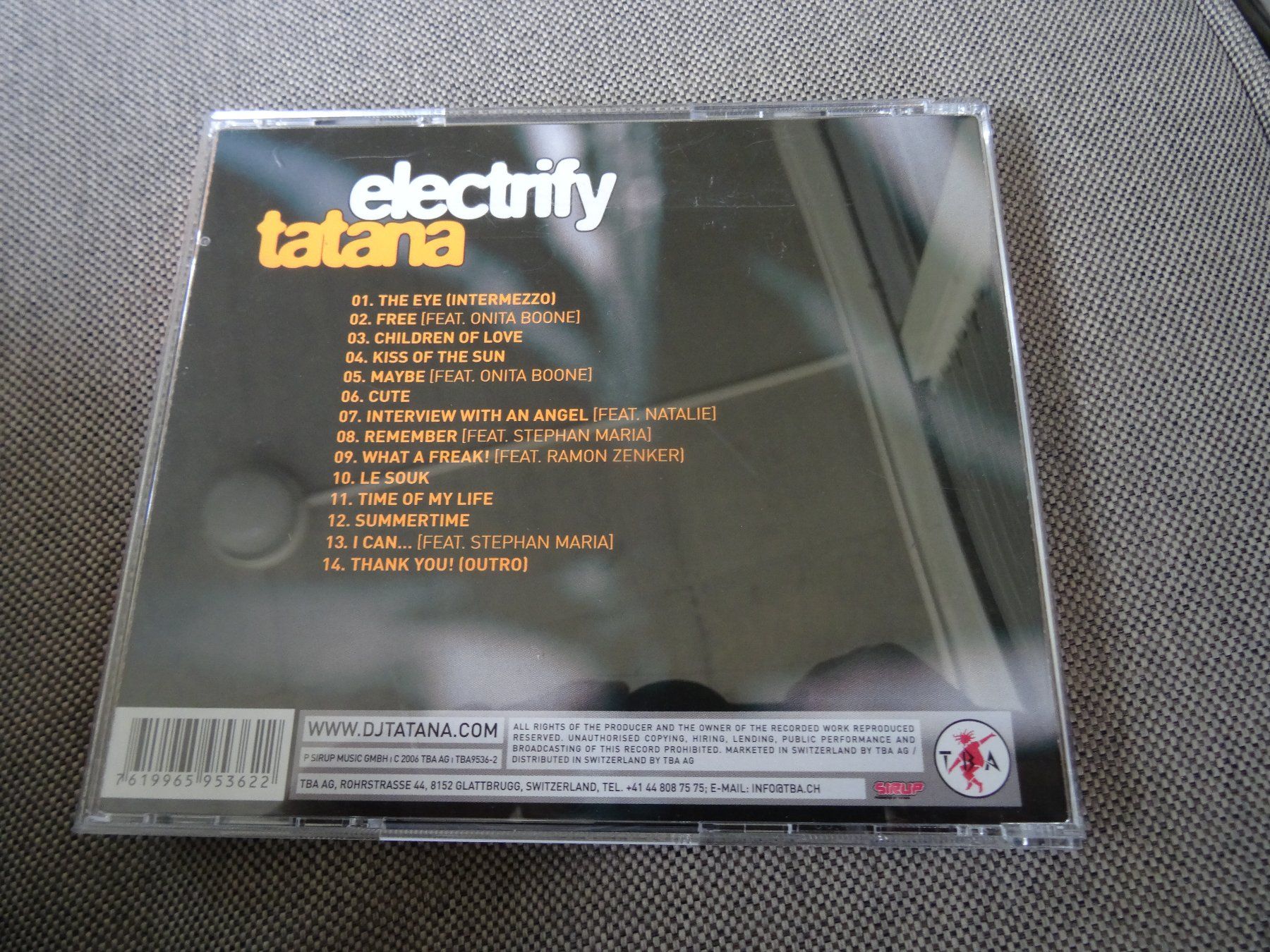 CDs: Tatana - Electrify CD – D'occasion à Olten par Disc-Ausverkauf 1