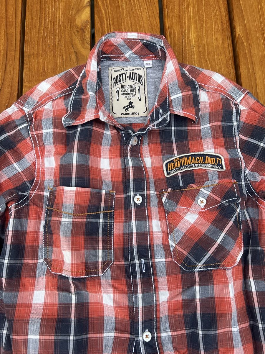 Camicie, T-shirt & Polo: C&A Hemd Gr.128 sehr gut – Usato da Bottighofen venduto da fritz-81 1