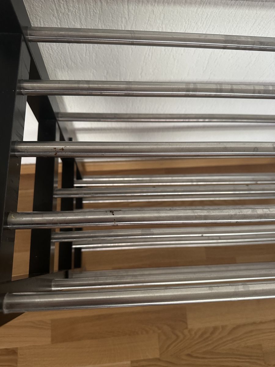 Ikea Scaffali: IKEA Schuhregal schwarz/silber, stapelbar – Usato da Bülach venduto da ann_l992 3