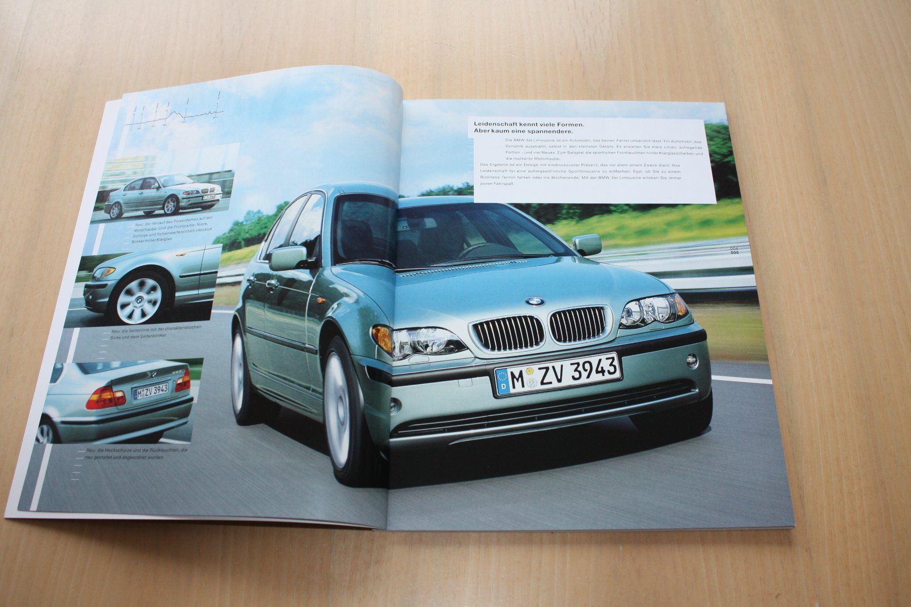 BMW Documenti: BMW 3er E46 Katalog, CH-Prospekt, 2002 – Usato da Wikon venduto da erwin400 1