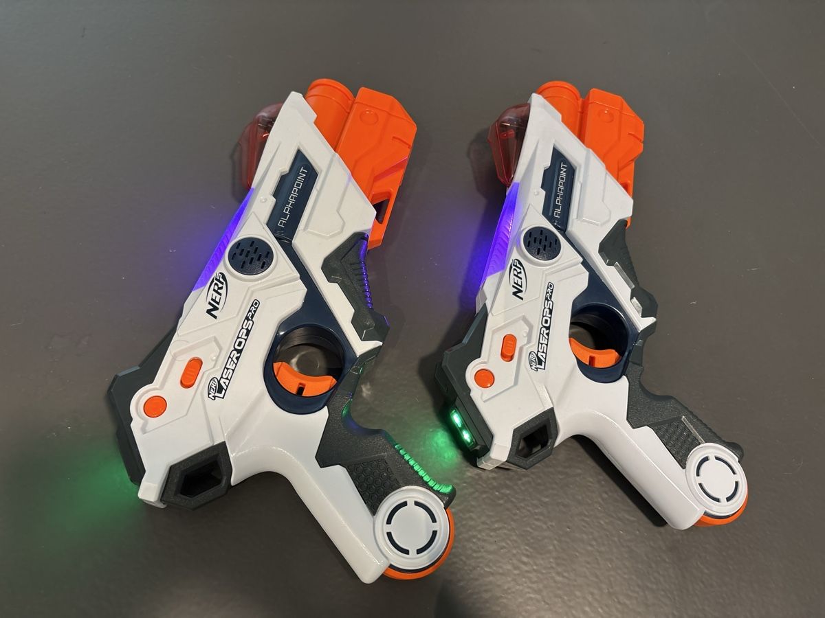 Nerf Spielzeuge: Nerf Laser Ops Alphapoint 2er Set neuwertig – Neu (gemäss Beschreibung) aus Alchenflüh von LarFyn 3