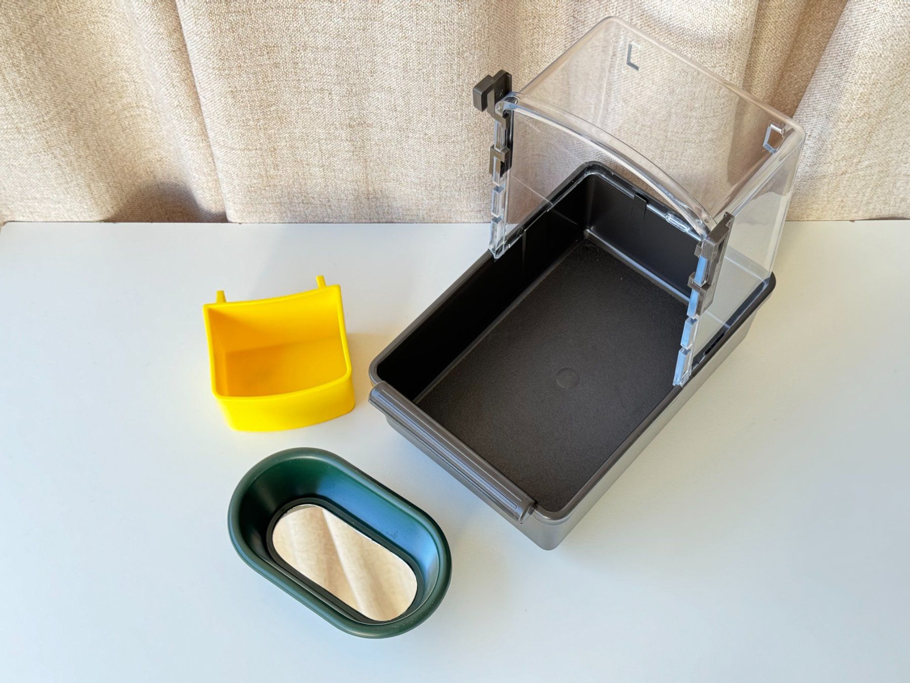 Gabbie, trasporto & Sicurezza: Lot accessoires pour cages perruches oiseaux – Usato da Genève venduto da Reveur 1