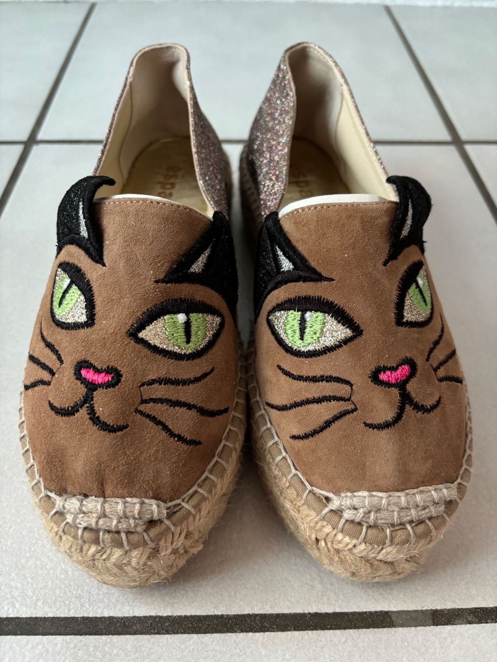 Scarpe da donna: espadrilles Schuhe Katze Gr. 37 – Nuovo (secondo la descrizione) da Trübbach venduto da hik_gh6y