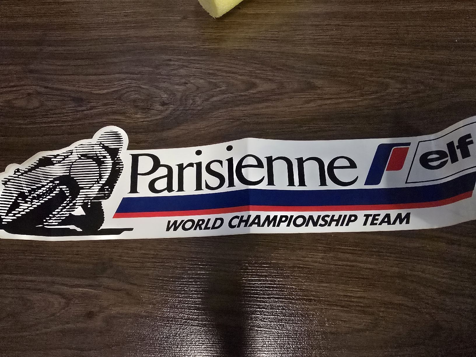 Aufkleber: Vintage Parisienne Elf Racing Sticker – Neu (gemäss Beschreibung) aus Baden von swiss-alps