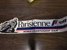 Vintage Parisienne Elf Racing Sticker