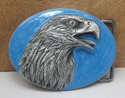 Metall Gürtelschnalle Adlerkopf