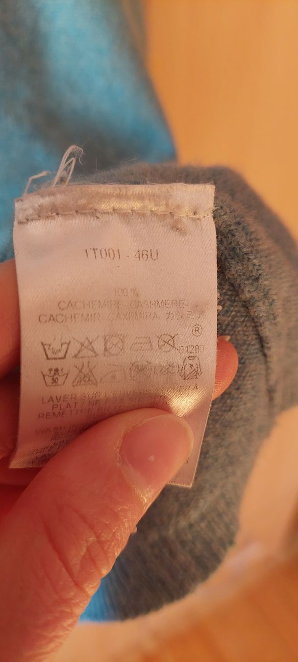 Caroll Maglioni & Felpe: Caroll Cashmere Pullover, Türkis, Gr. 40 – Usato da Schmidrüti venduto da Novemberchind 4