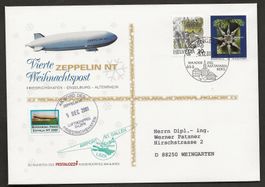 2001 Zeppelin NT Friedrichshafen Engelburg Luftpost