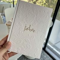 Notizbuch Dior "j'adore" Blumenmuster