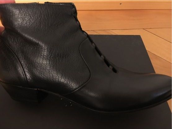 Scarpe da donna: INK - Stiefelette-Ankelboots - schwarz - Echtleder – Nuovo (secondo la descrizione) da Bern venduto da Leppi2 2