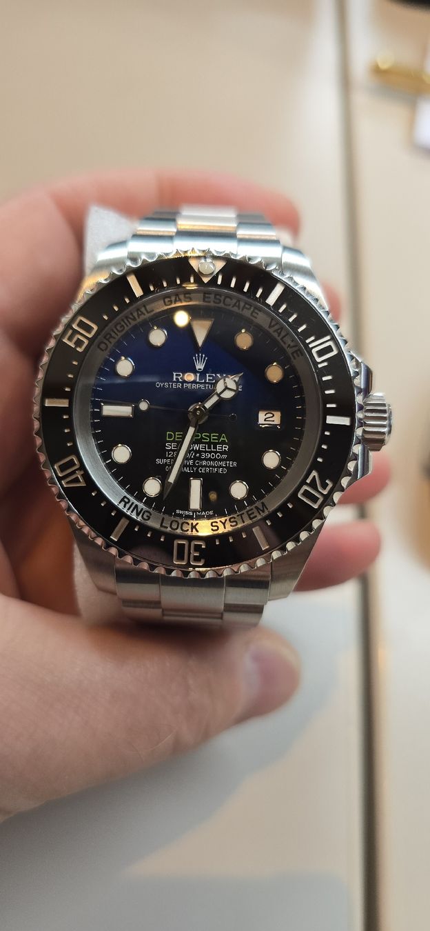 Rolex Orologi: Rolex Sea Dweller Deepsea blue Ref. 116660 – Usato da Schaffhausen venduto da Schweiz-Suisse 1