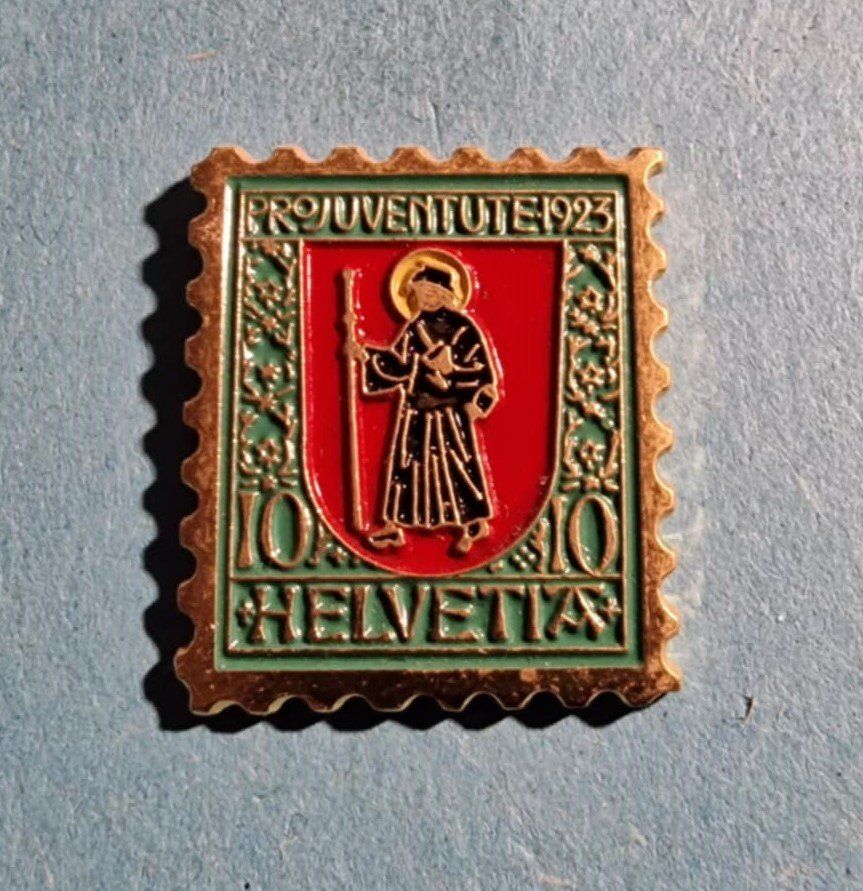 Plaketten & Abzeichen: Pin Pro Juventute 1926 Glarus – Gebraucht aus Härkingen von specialshapes