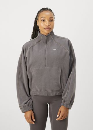 Nike Fleece Jumper Zip Grey Size XXL 119cm Chest