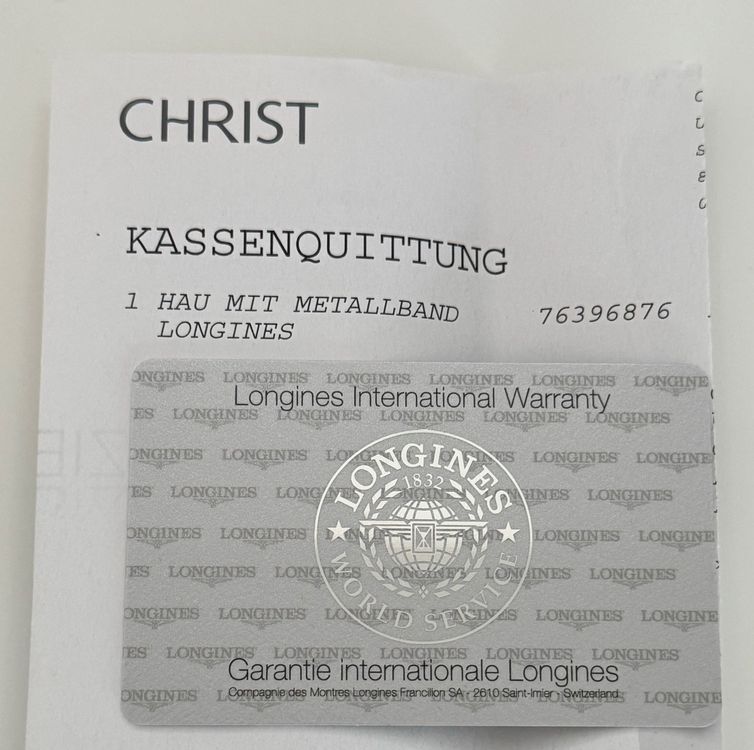 Longines Orologi: Armbanduhr - Longines – Nuovo (secondo la descrizione) da Zürich venduto da JessGar 4