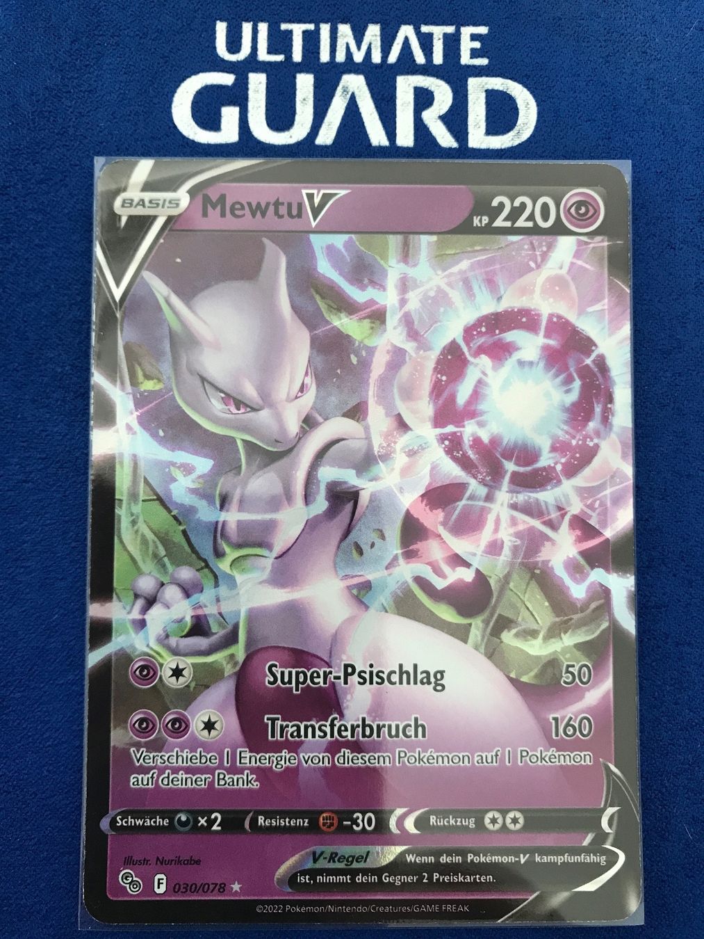 Pokémon Sammelbilder & Trading cards: Pokemon TCG - Mewtwo V DE – Neu (gemäss Beschreibung) aus Lyss von DeaDiLuna