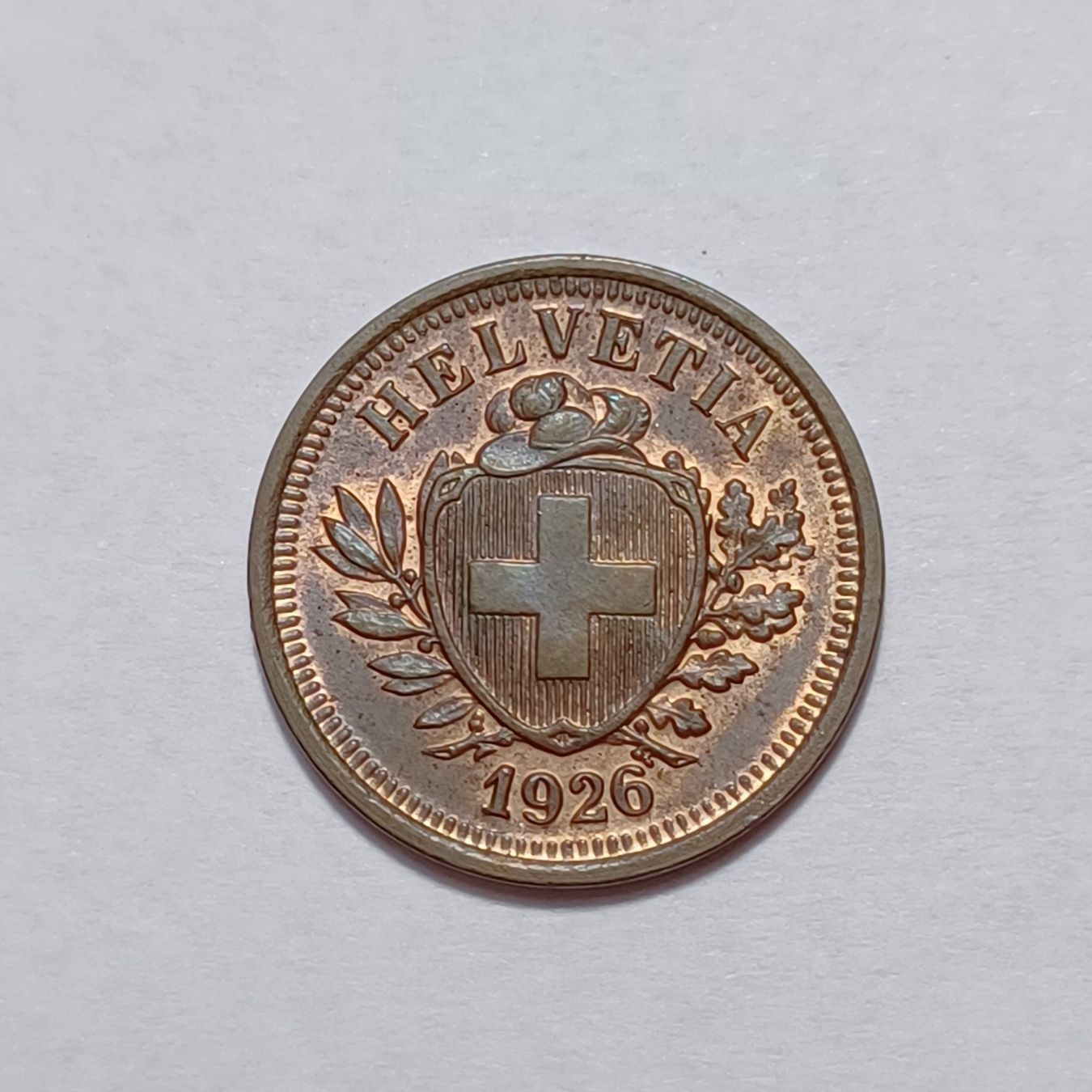 Tutti le monete: 1 Rappen 1926 stgl – Nuovo (secondo la descrizione) da Pfäffikon ZH venduto da Schweizer_Muenzen
