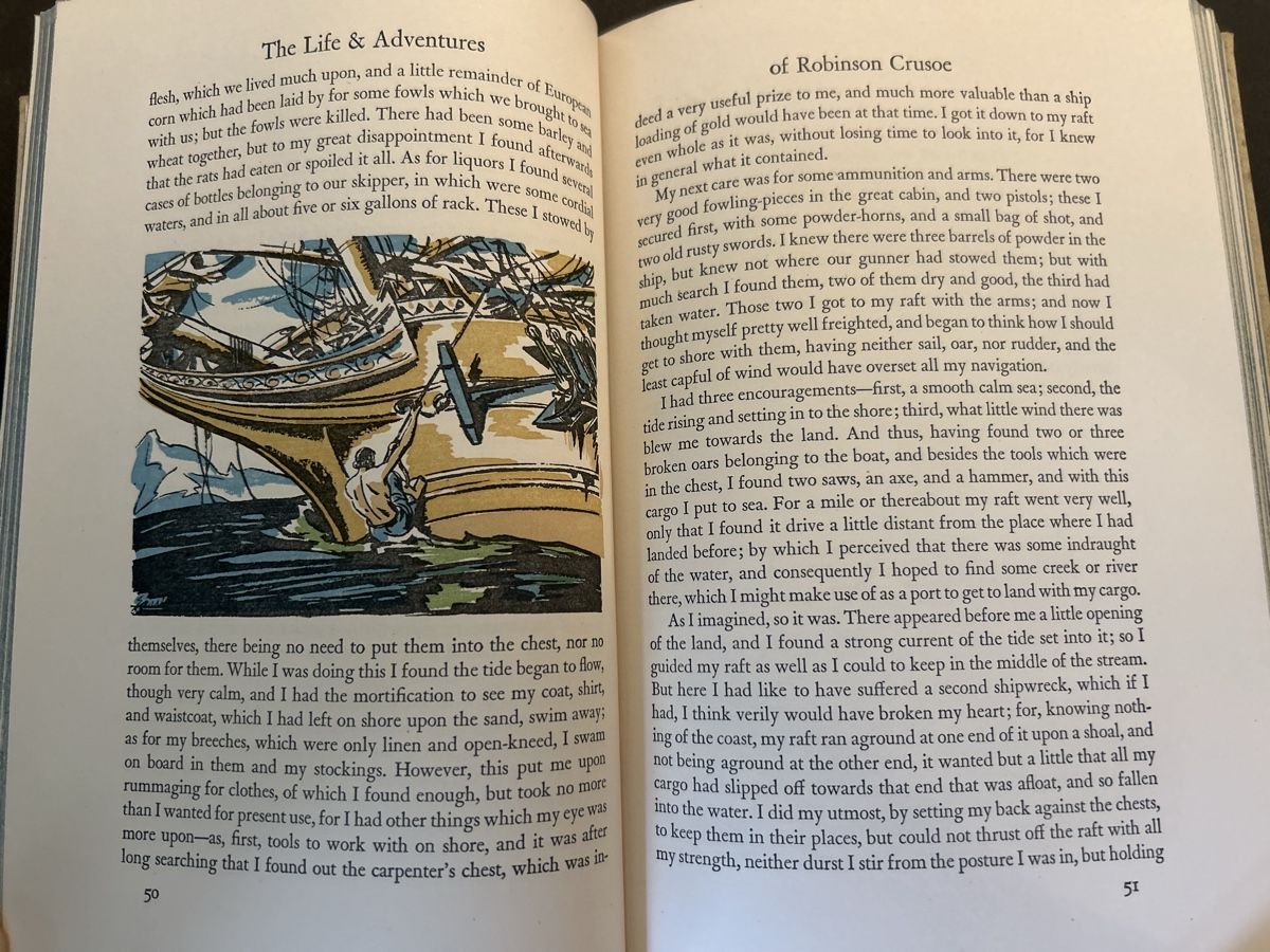 Libri: Robinson Crusoe by Daniel Foe – Usato da Céligny venduto da isa_lgy2 2