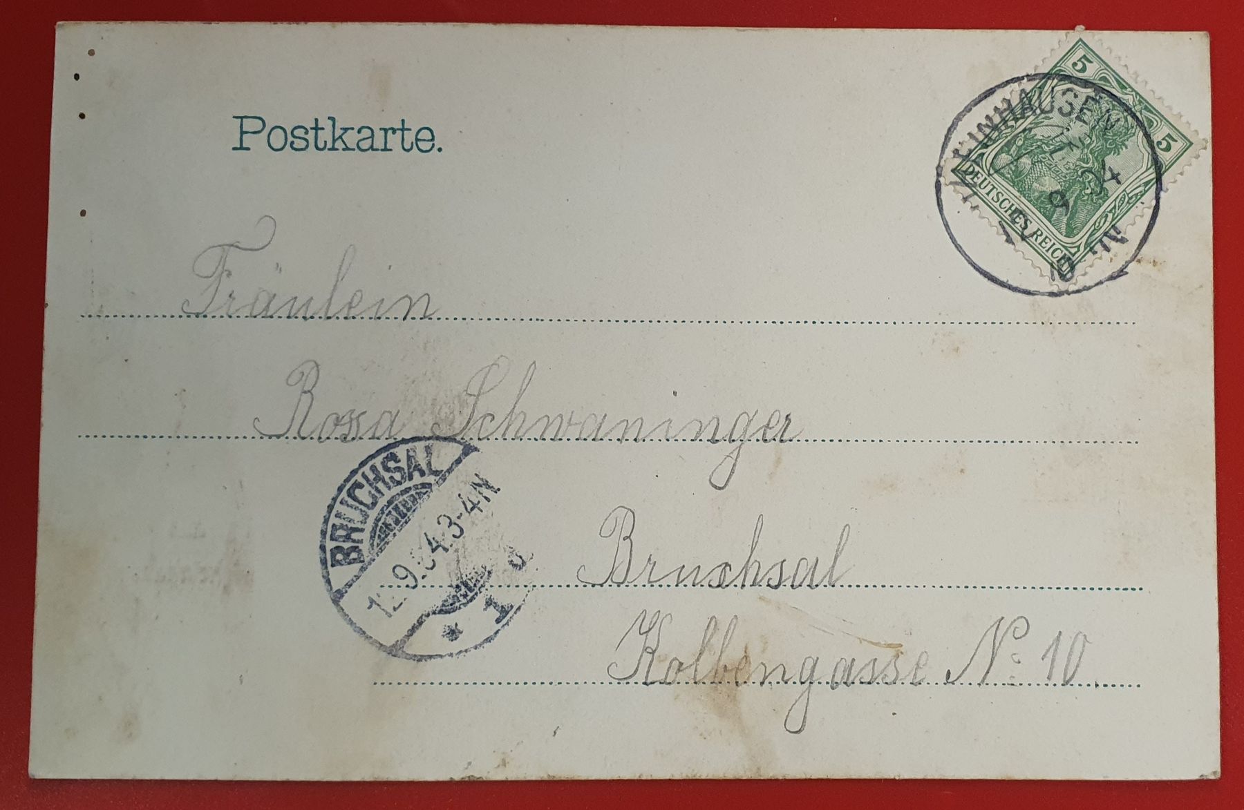 Ansichtskarten: Gruss aus Rheinhausen – Gebraucht aus Kreuzlingen von Rschweiz1 1