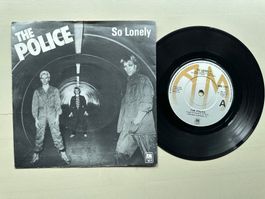 POLICE STING rare Single Kult Top 70's So lonely UK differnt