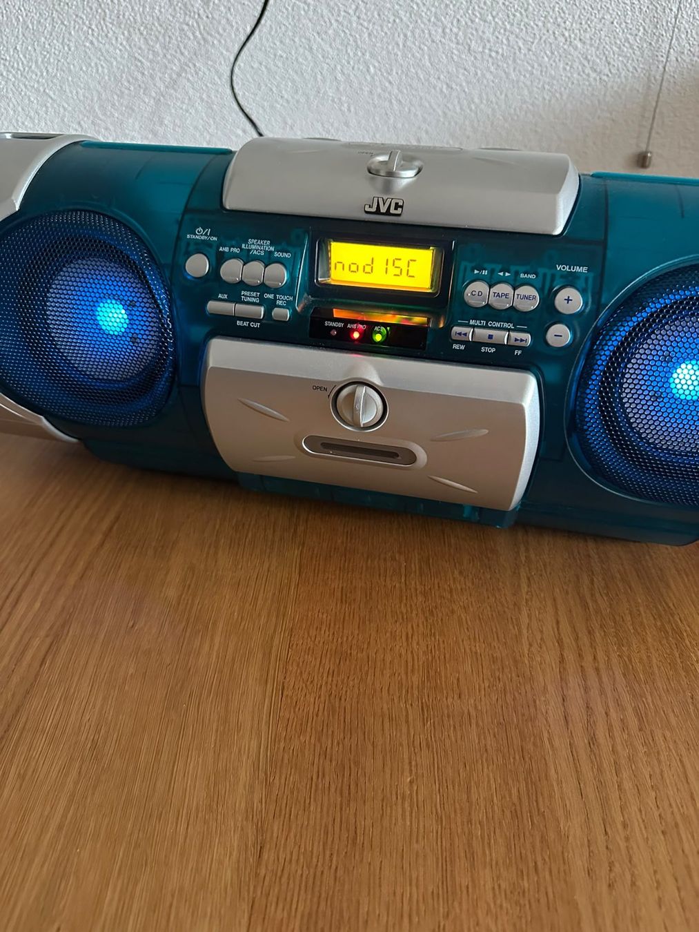 JVC Lettore multimediale portatile: JVC Boomblaster – Usato da Burgdorf venduto da Apfel62 3