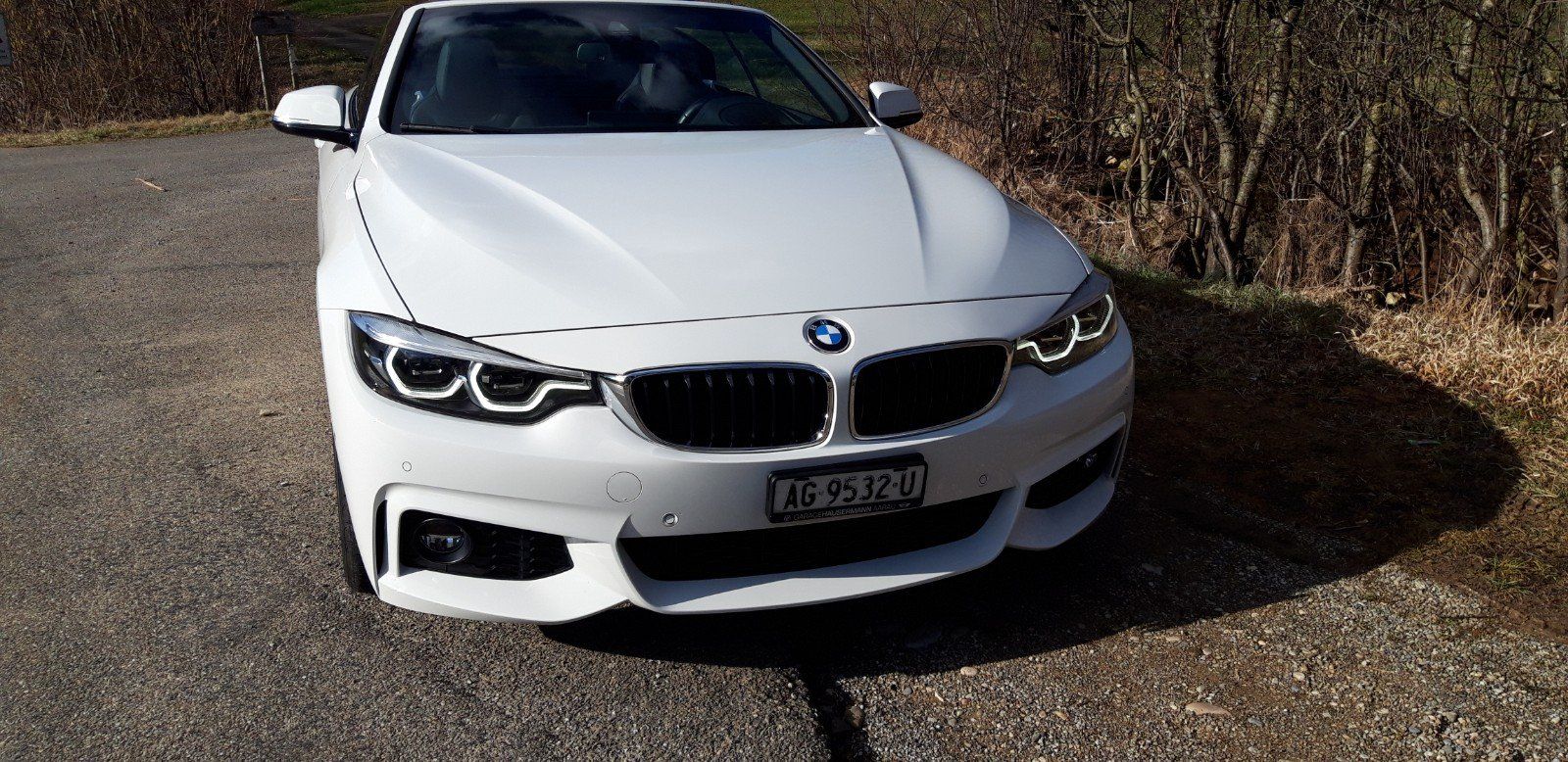 BMW Autos: BMW 4er Cabriolet Sportedition weiss – D'occasion à Bülach par Loser 9