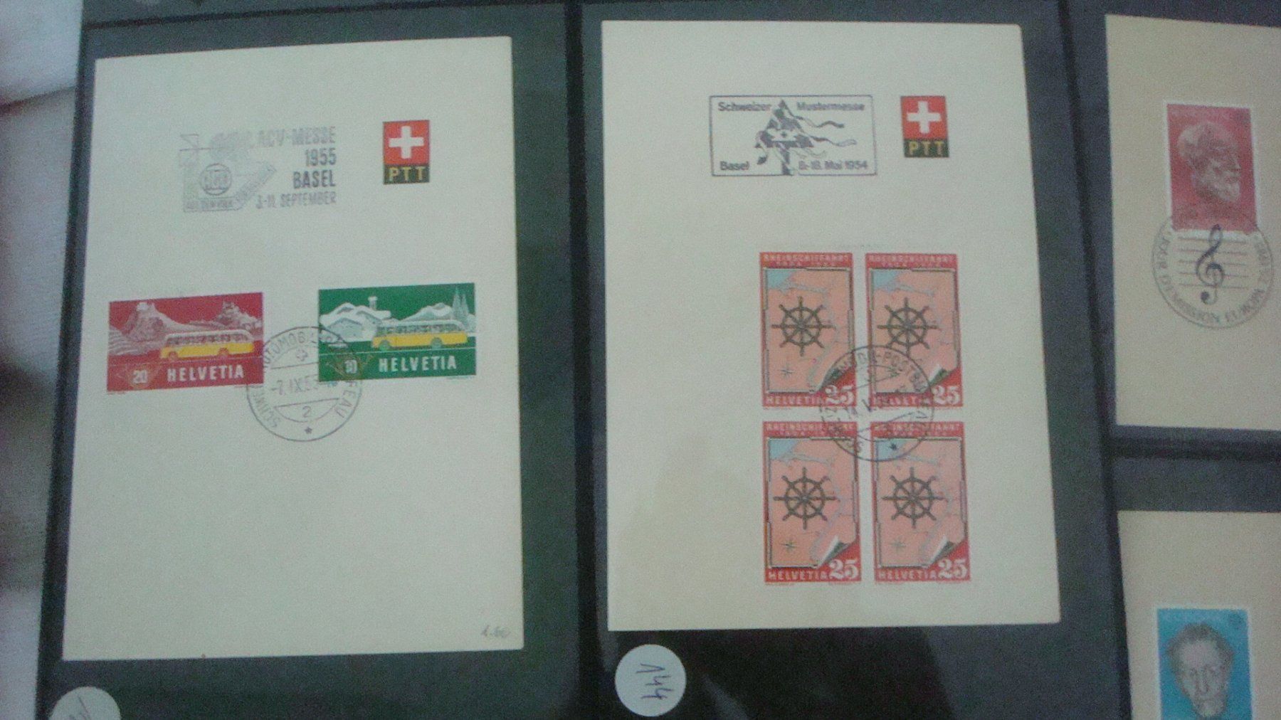 Tous les timbres: Briefmarken Schweiz auf Brief/Postkarten 23 Stück – D'occasion à Münchenstein par Pesci6 9