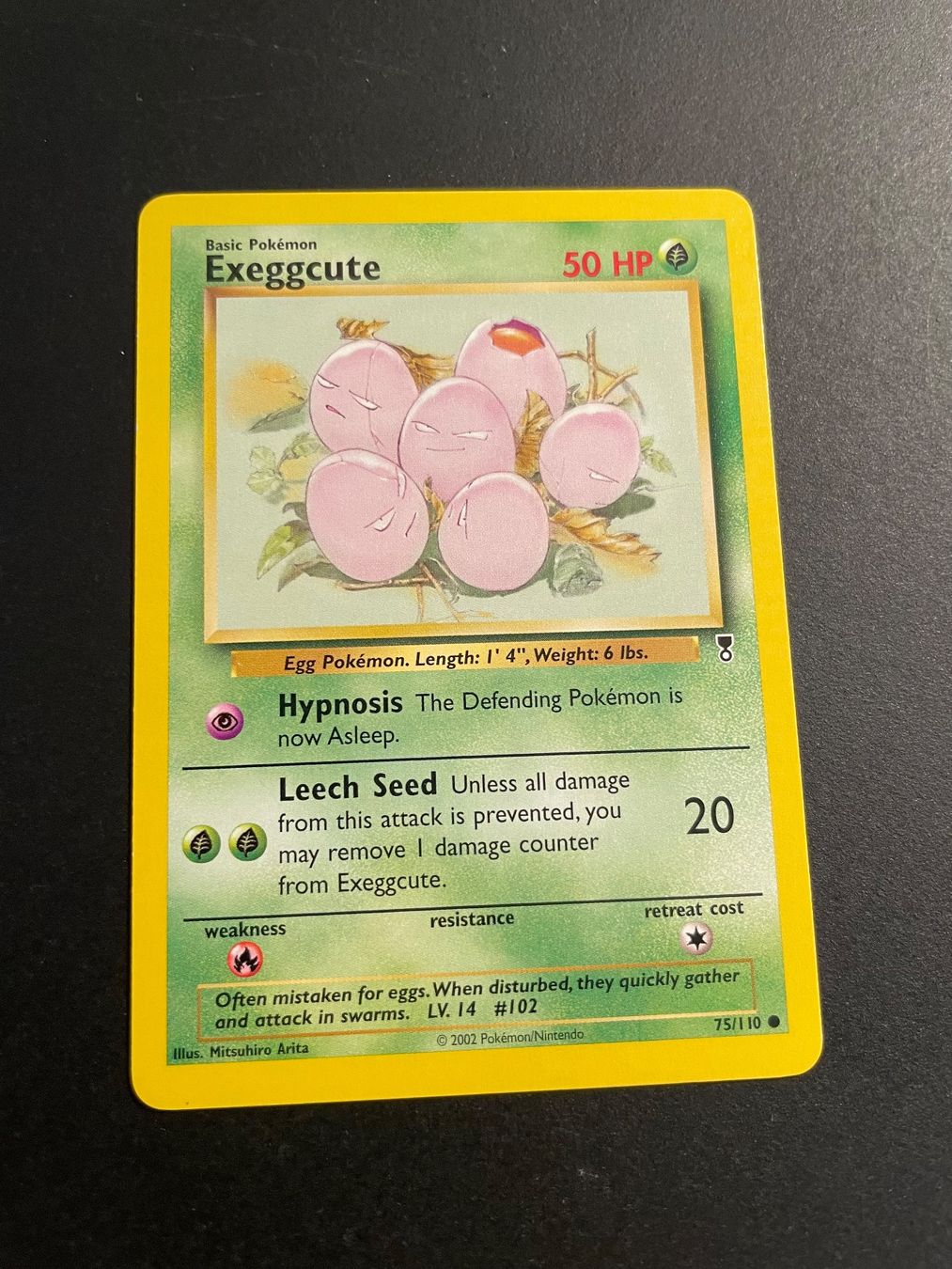 Pokémon Carte collezionabili: Exeggcute 75/110 Legendary Collection – Usato da Zürich venduto da pokemon_cards