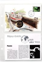 Panama_1984_Münzbrief mit Beschreibung