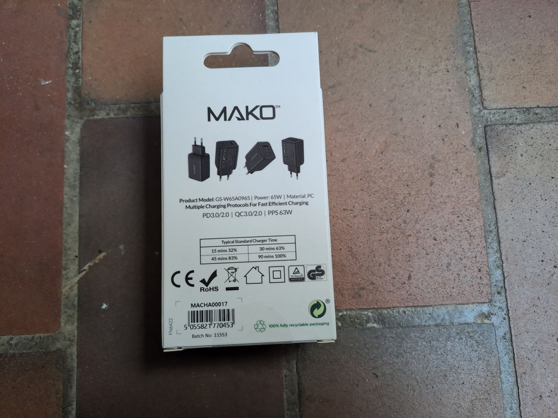 Caricabatterie: MAKO USB-Charger 100-240V – Nuovo e nell'imballaggio originale da Olten venduto da pechsisa1 1