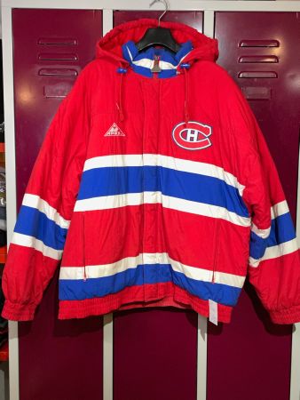 VINTAGE APEX ONE MONTREAL CANADIANS NHL JACKET SZ: L
