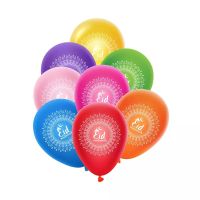 "Eid Mubarak" Multicolor Ballon-Set 25cm (Ornament)