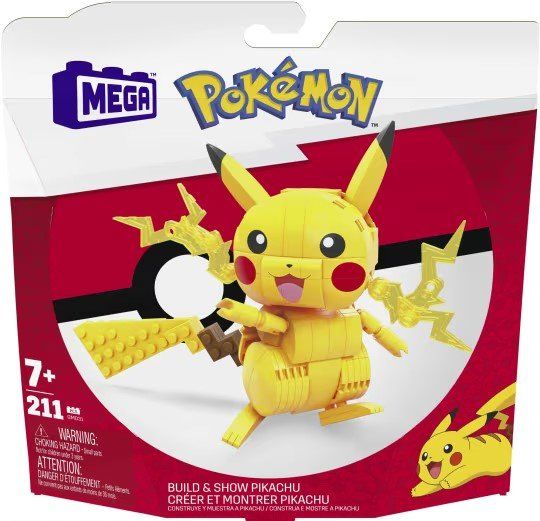 Mega Kit di costruzioni: Mega Pokémon Pikachu GMD31 – Nuovo e nell'imballaggio originale da Basadingen venduto da tot_59zf 3