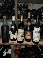 Lot de 5 divers vieux vins