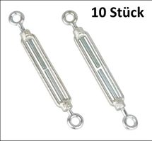 10 Stk. Spannschraube M6. Stahl verzinkt. Gratis Lieferung!