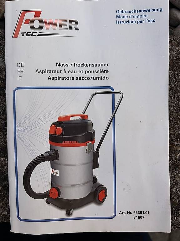 Aspirapolveri & Accessori: Nass und Trockensauger PowerTec  – Usato da Oberriet venduto da Ribel75 4