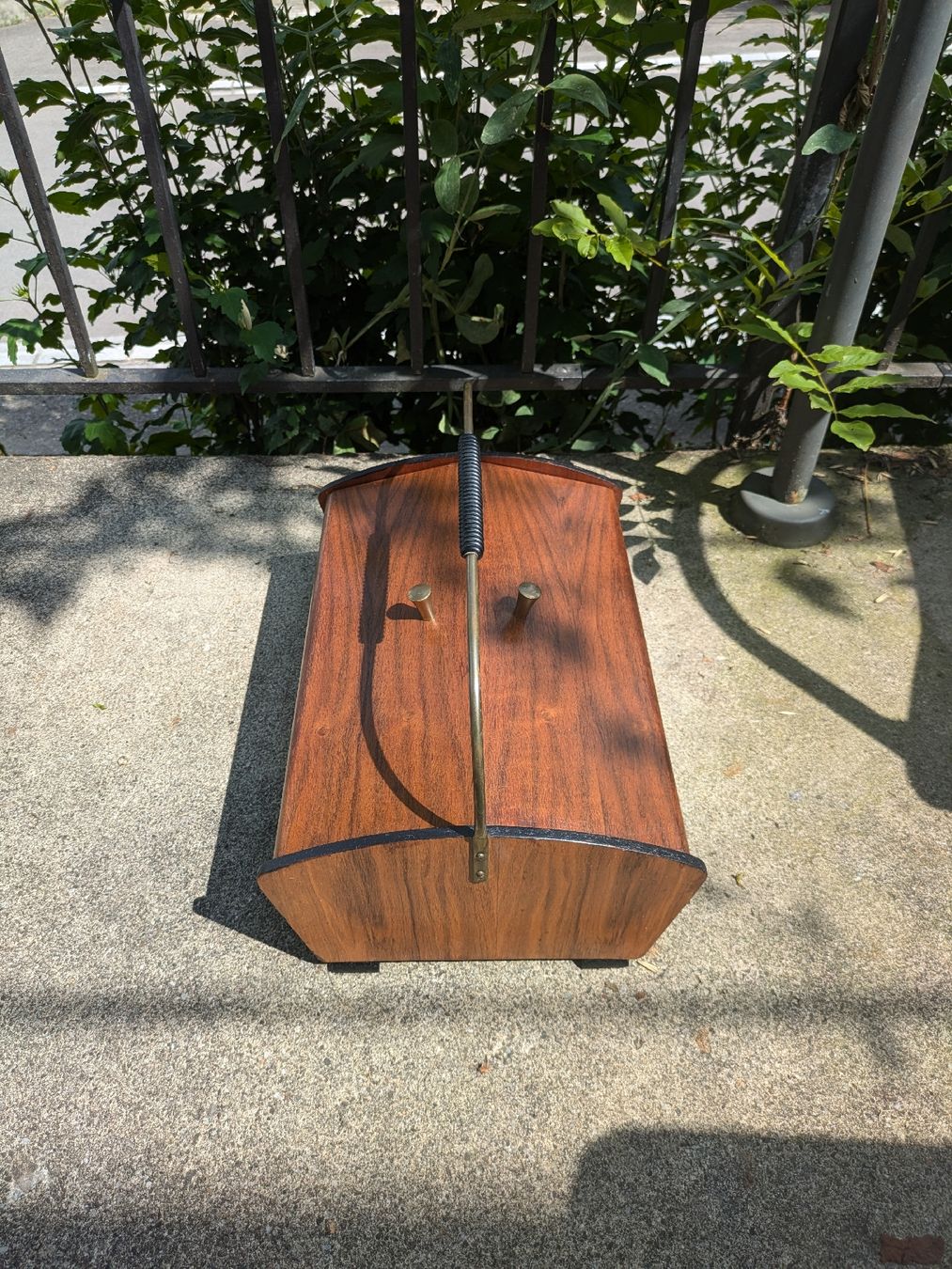 Sonstiges zum Basteln & Handarbeiten: Vintage Nähkästchen Midcentury Design – Gebraucht aus Ermatingen von trendyquitaeten 5